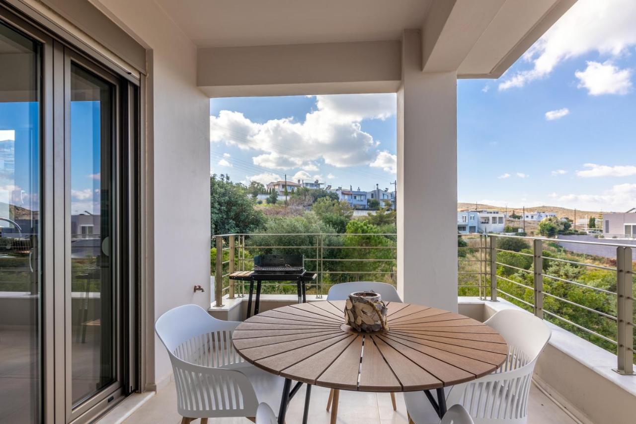 3 Bedroom Villa With Stunning Sea View & Private Parking Elia  Eksteriør billede
